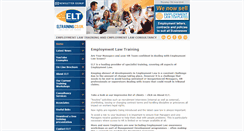 Desktop Screenshot of eltraining.co.uk